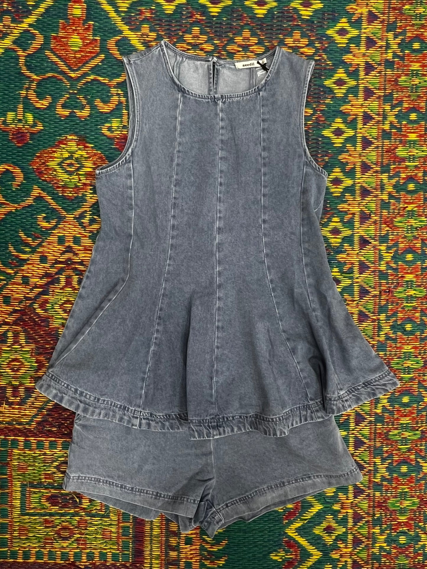 Always Down For Denim Set