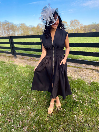 Catching the Sunset Black Dress