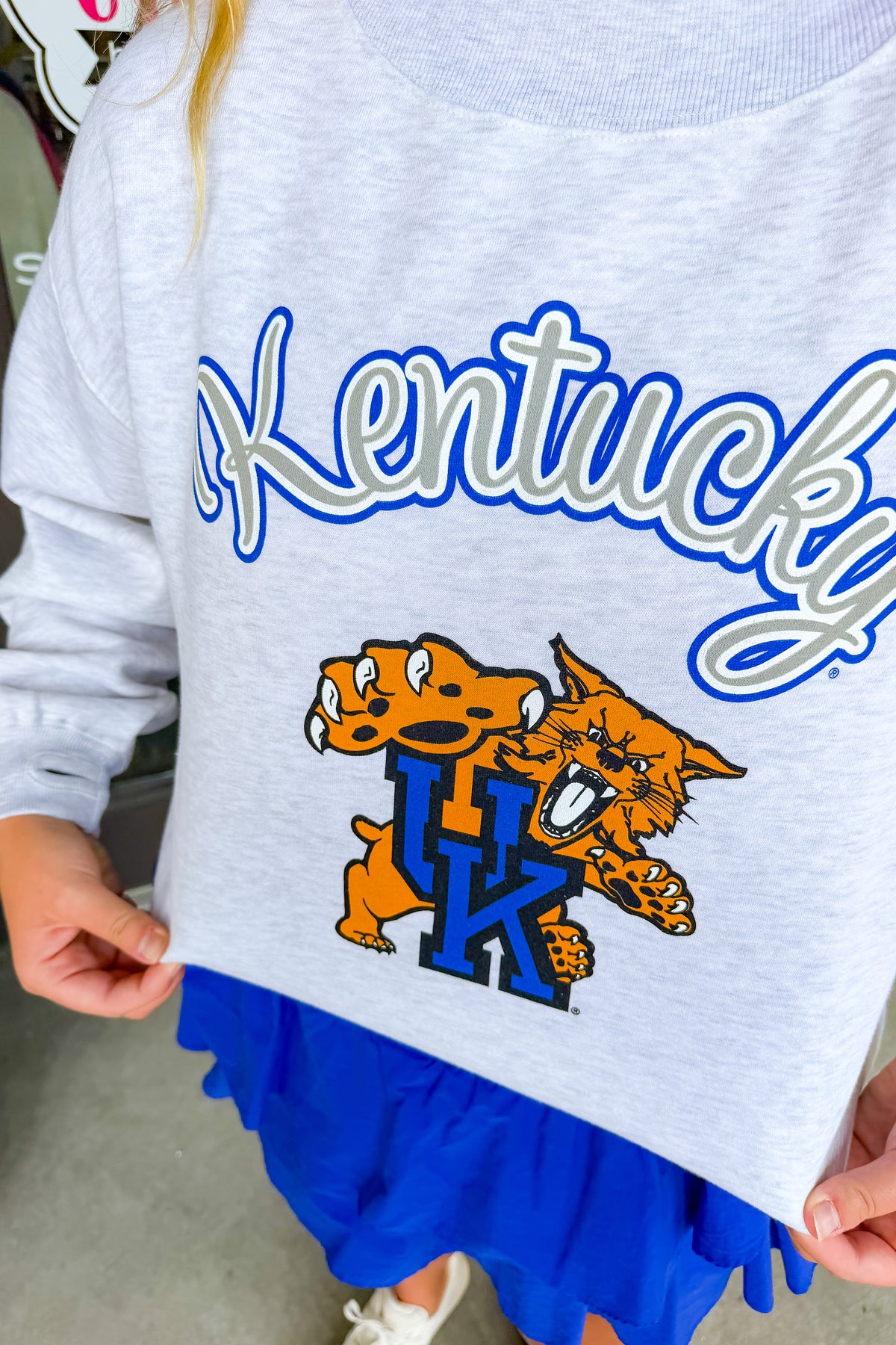 Kentucky Mock Neck Sweatshirt