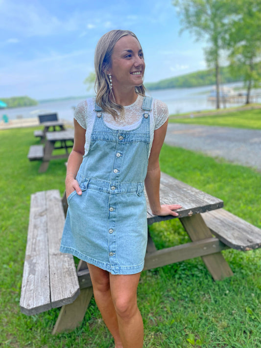 Edie Denim Apple Blues Skirtall