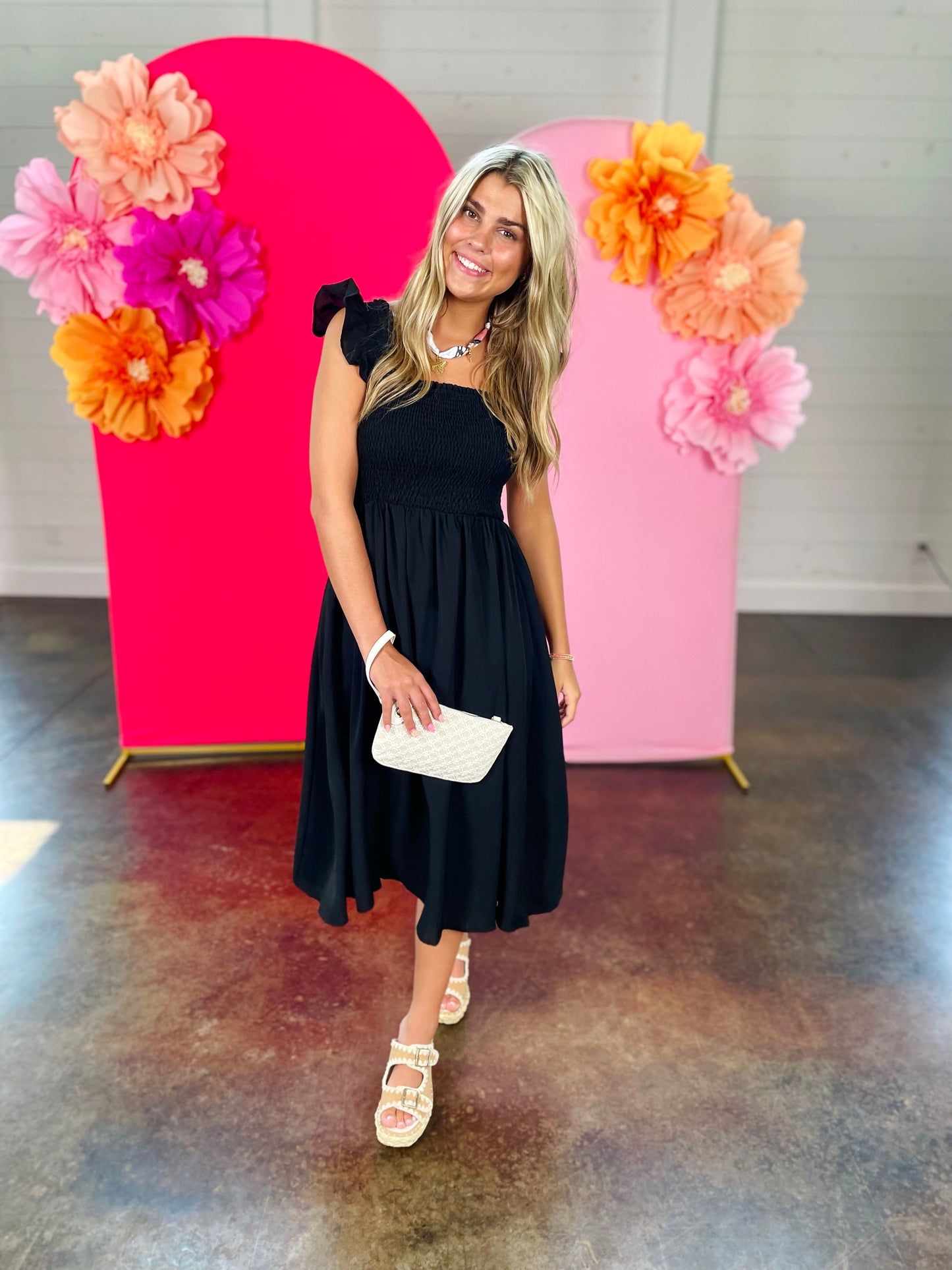 Playing it Cool Black Dress