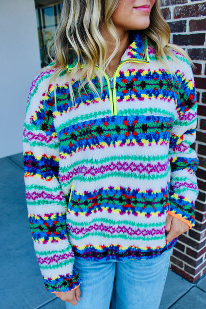 Alta Sherpa Half-Zip Fleece Pullover