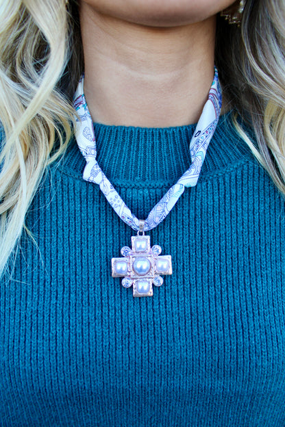 Trending Now Scarf Necklace