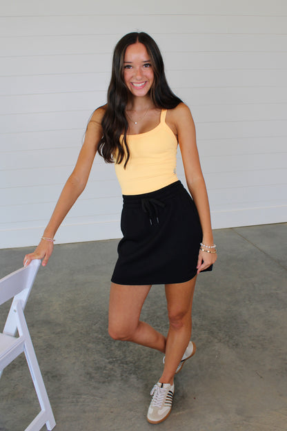 All Clear Neon Clementine Solid Cami