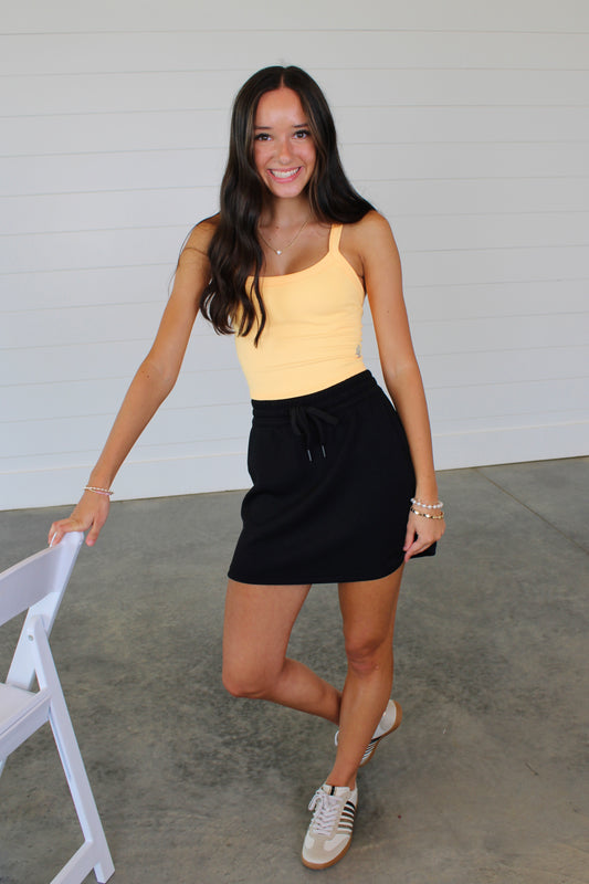 All Clear Neon Clementine Solid Cami