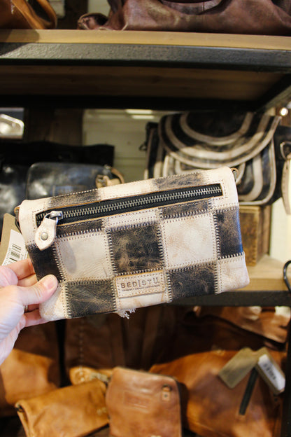 Cadence PW Nectar Lux Black Lux Convertible Clutch