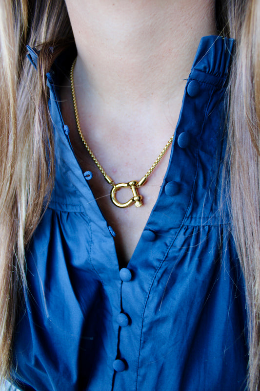 Gallop Grace Gold Necklace