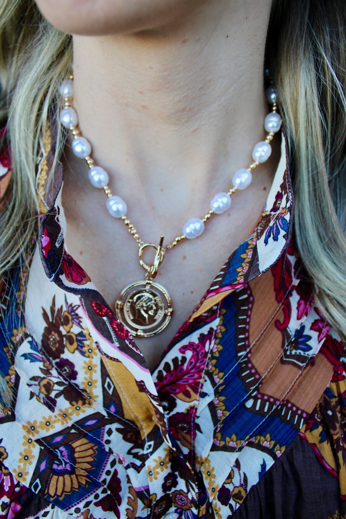 Baroque Pearls Necklace