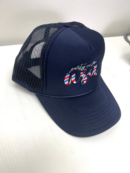 Party In The USA Navy Cap