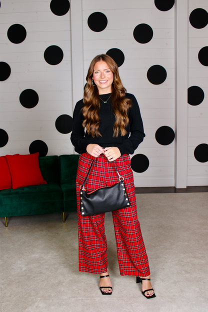 Bare Structure Black Sweater