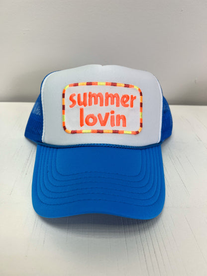 Summer Lovin Electric Blue Cap