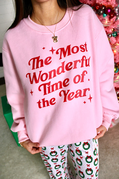 Most Wonderful Time Sweatshirt