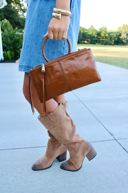Sable Truffle Crossbody