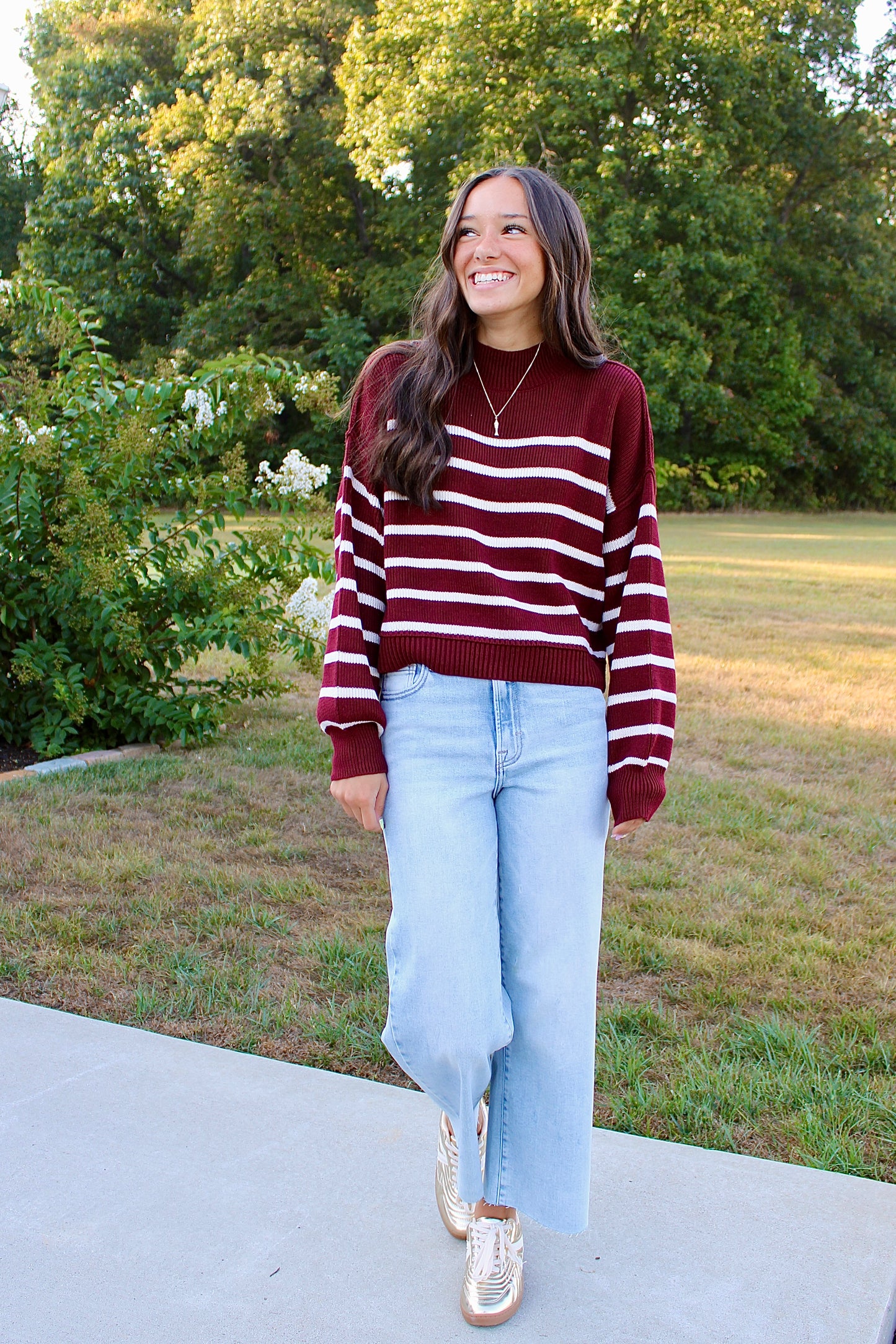 Everyday Envy Oxblood Sweater