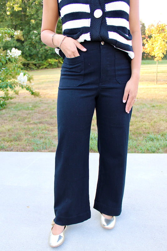 Feeling Fantastic Black Pants