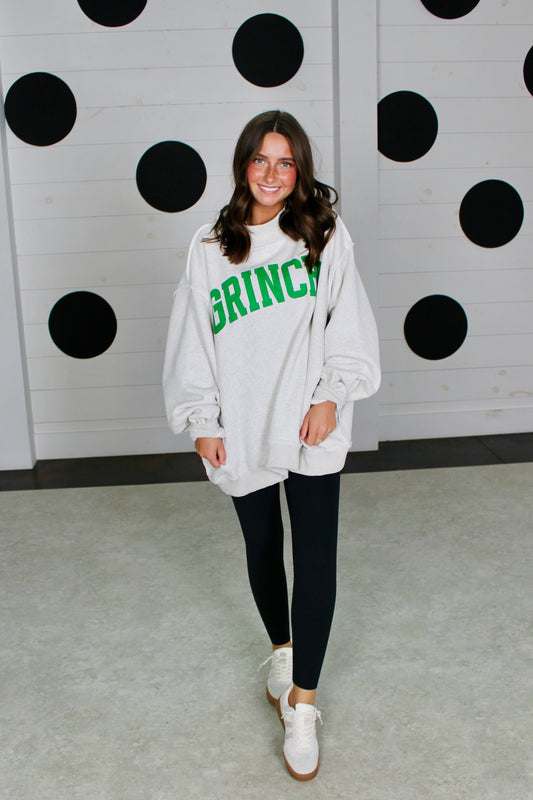 Grinchy & Naughty Reversible Sweatshirt