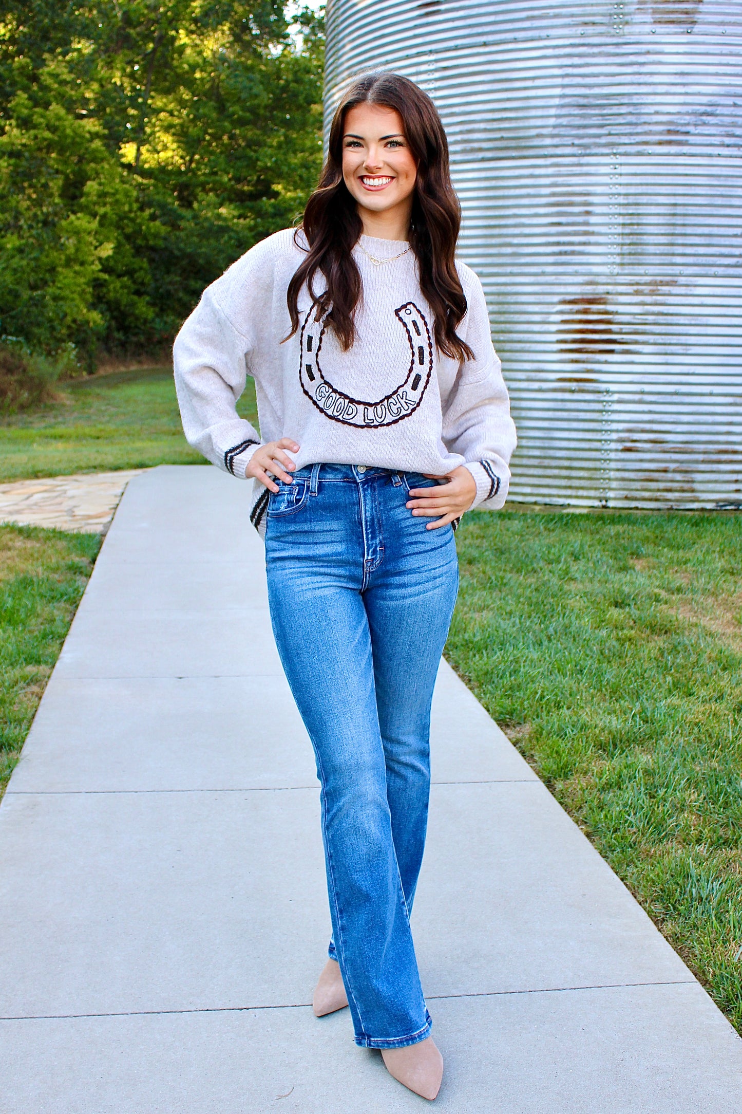 Rustic Luck Sweater