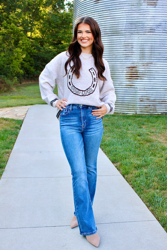 Rustic Luck Sweater