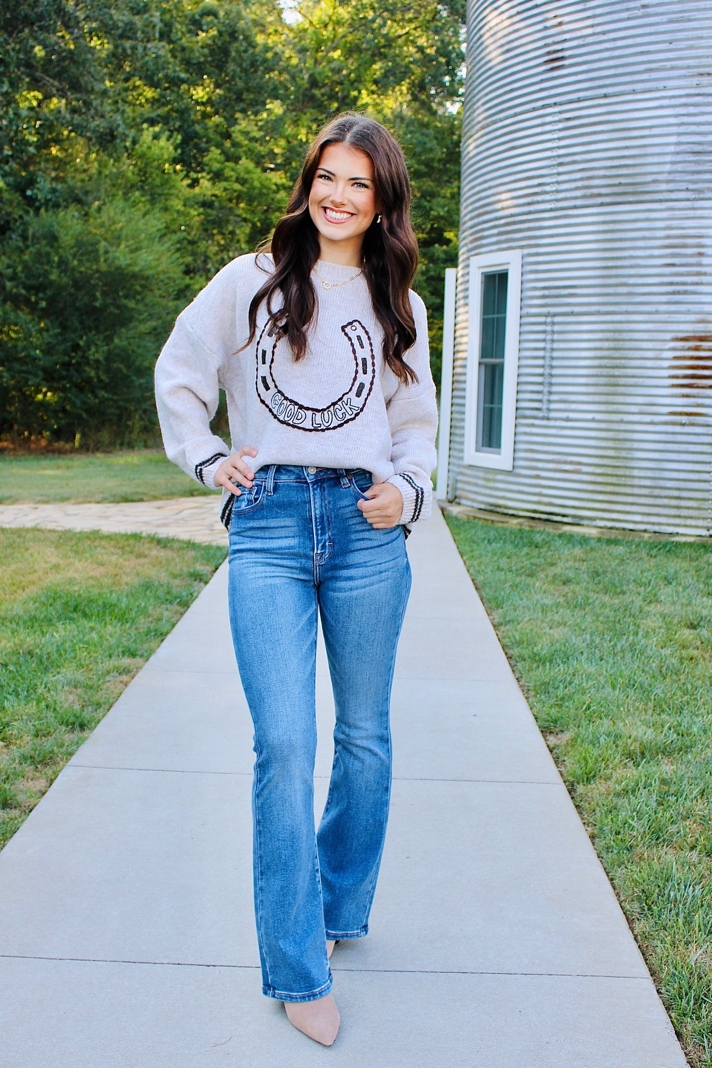 Rustic Luck Sweater