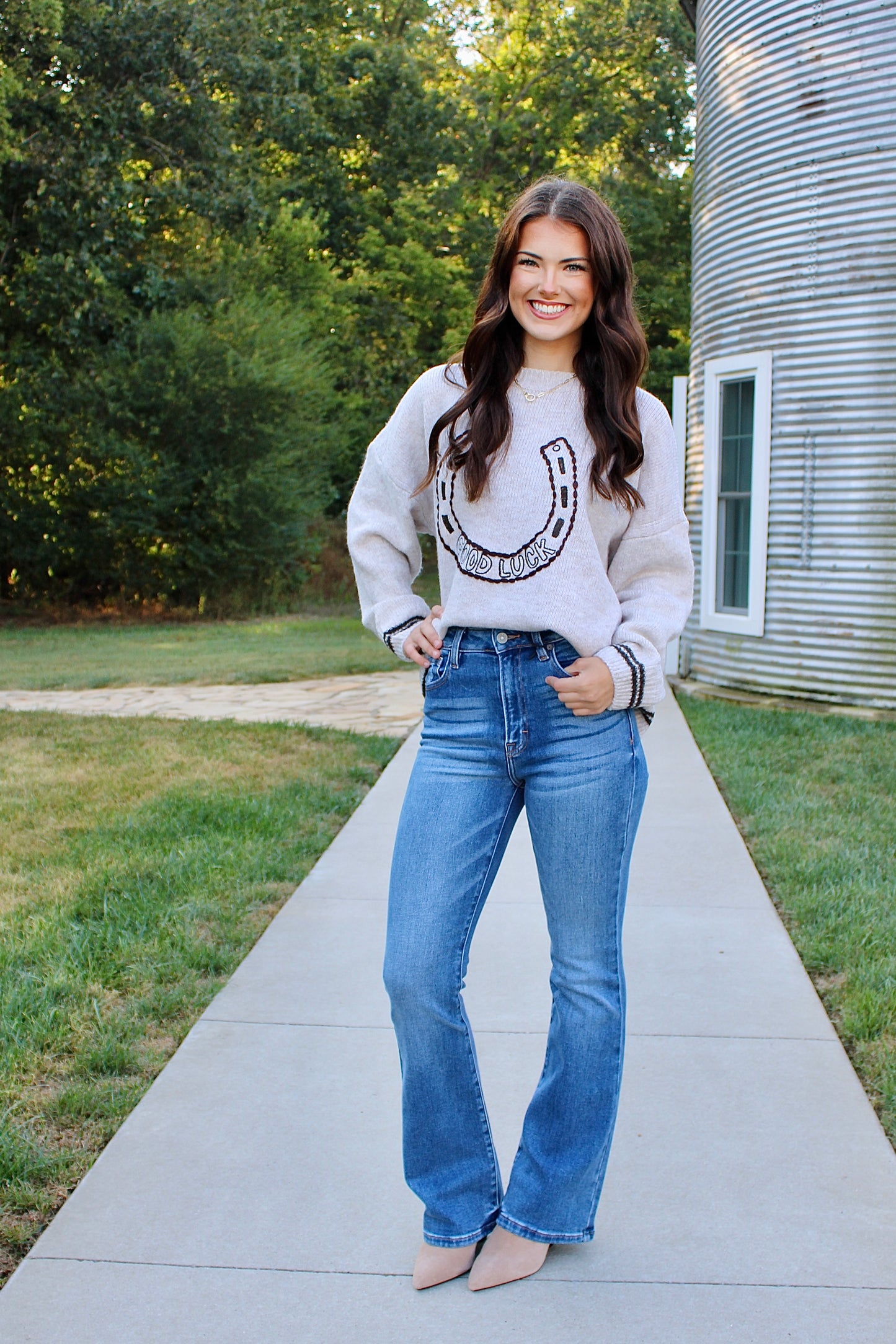 Rustic Luck Sweater