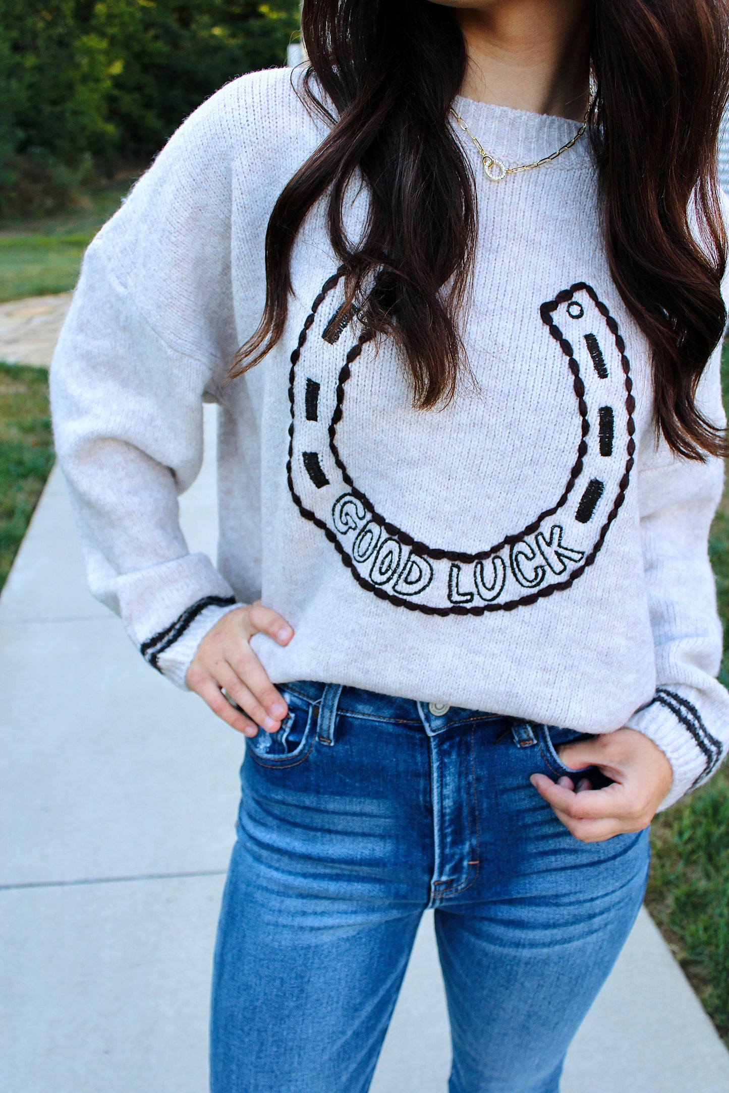 Rustic Luck Sweater