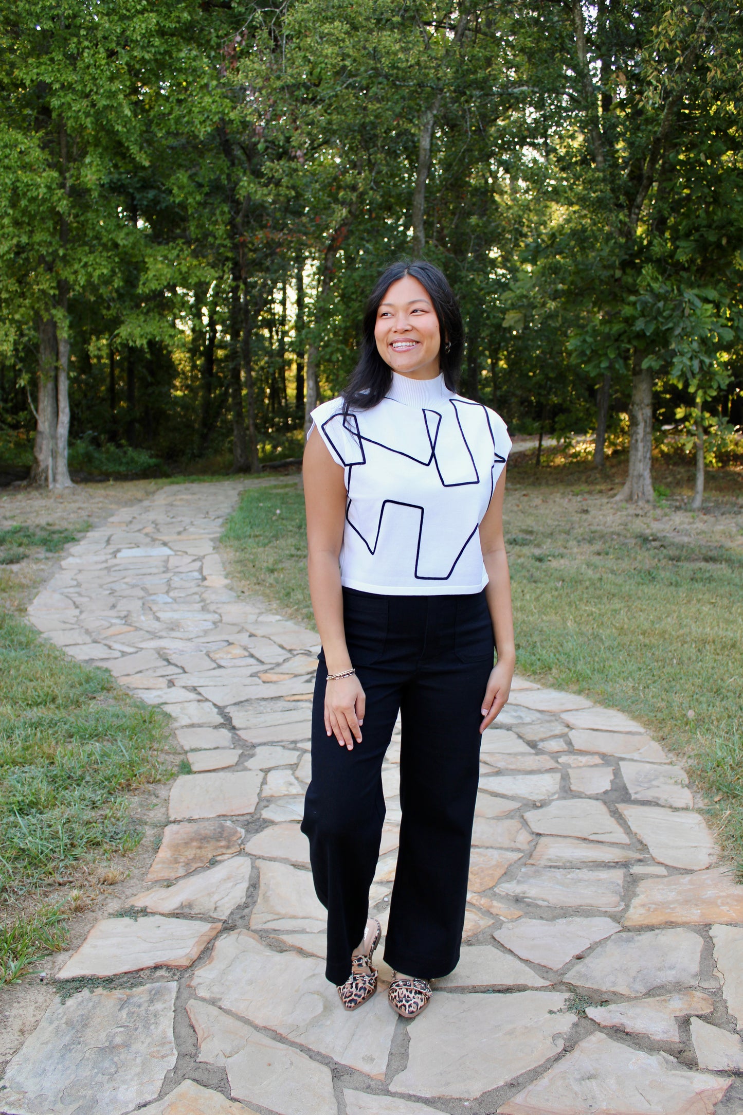 Tetra Ortho White/Black Top