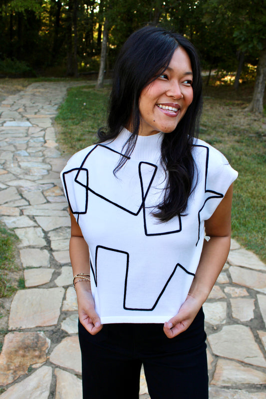 Tetra Ortho White/Black Top