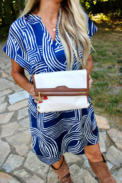 VIP Medium Courtyard Cream/Brushed Gold Handbag