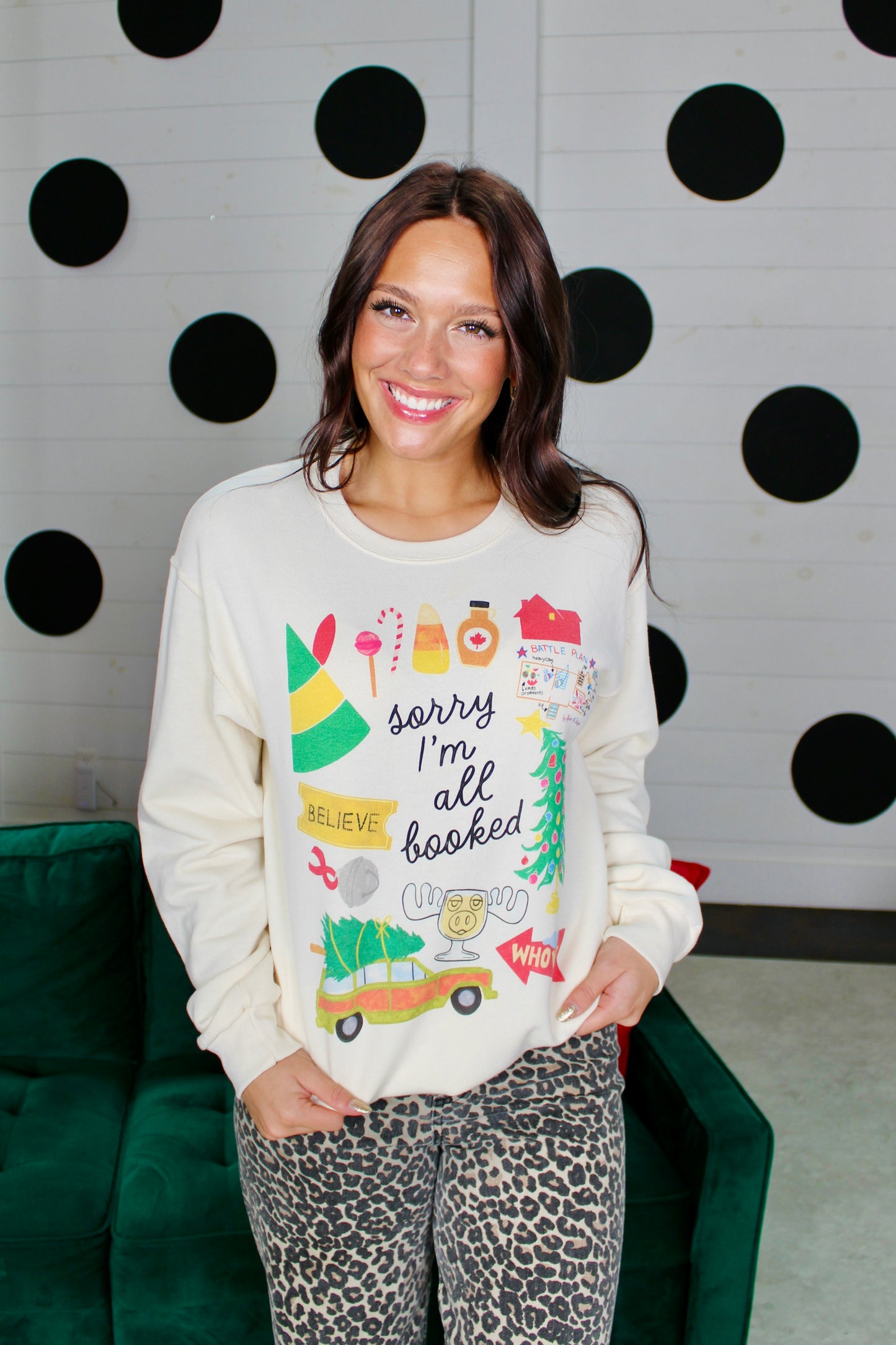 Sorry I'm All Booked Sweatshirt