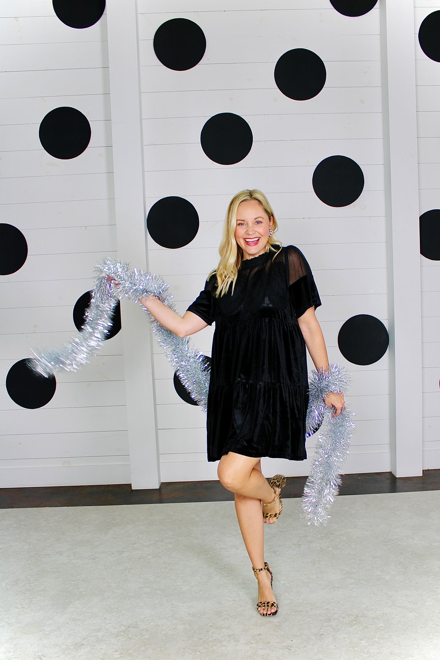 Made For The Moment Black Dress