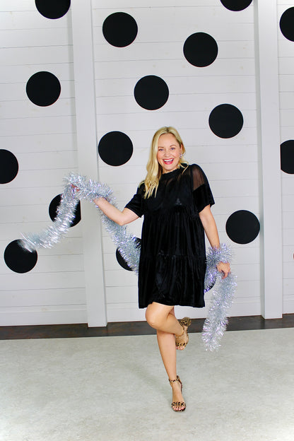 Made For The Moment Black Dress