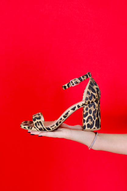 Larch Leopard Dress Sandal