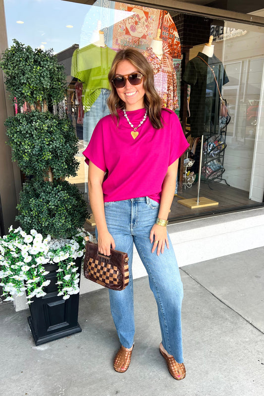 Forever Yours Top in Plum