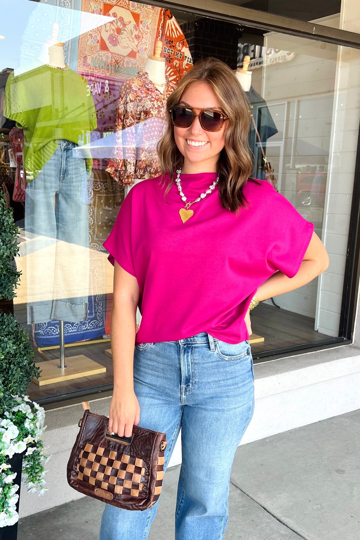 Forever Yours Top in Plum