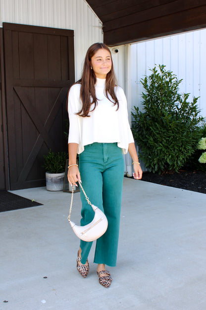 Aja Ortho White Sweater