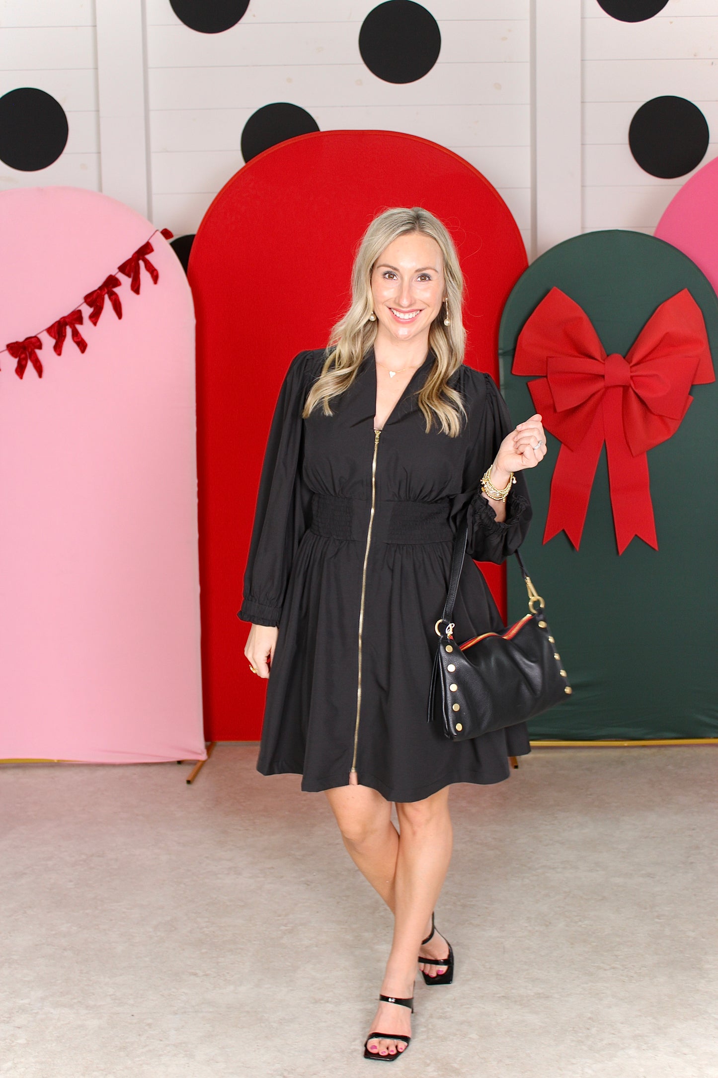 Meet Me Again Black Dress