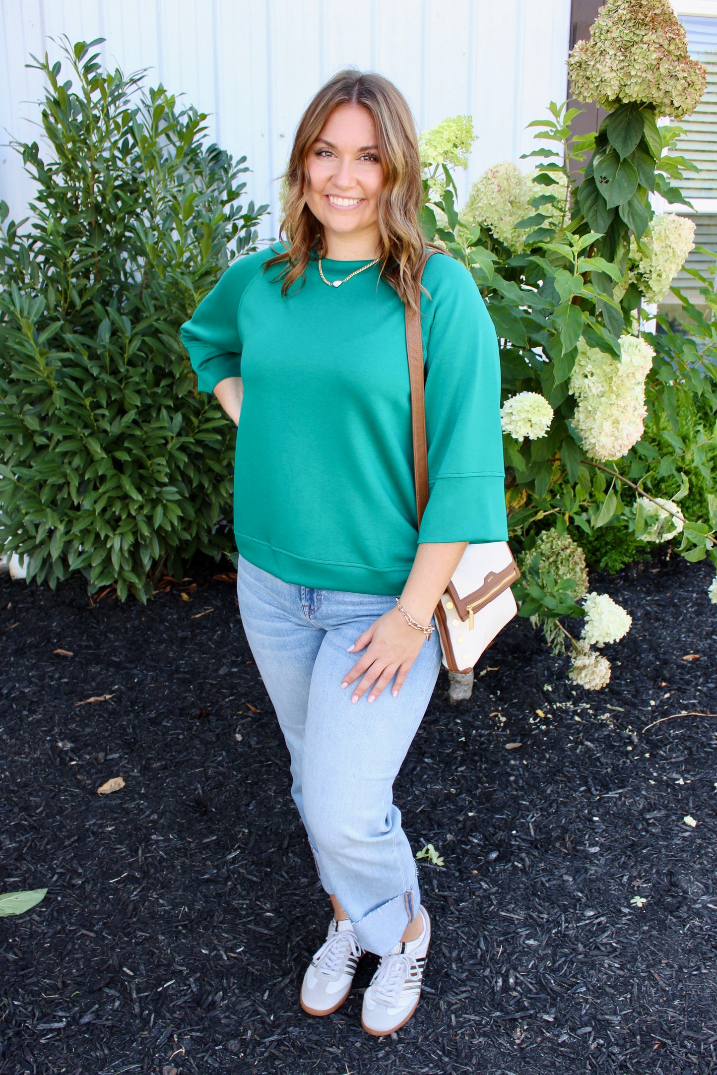 Classic Simplicity Teal Lagoon Top