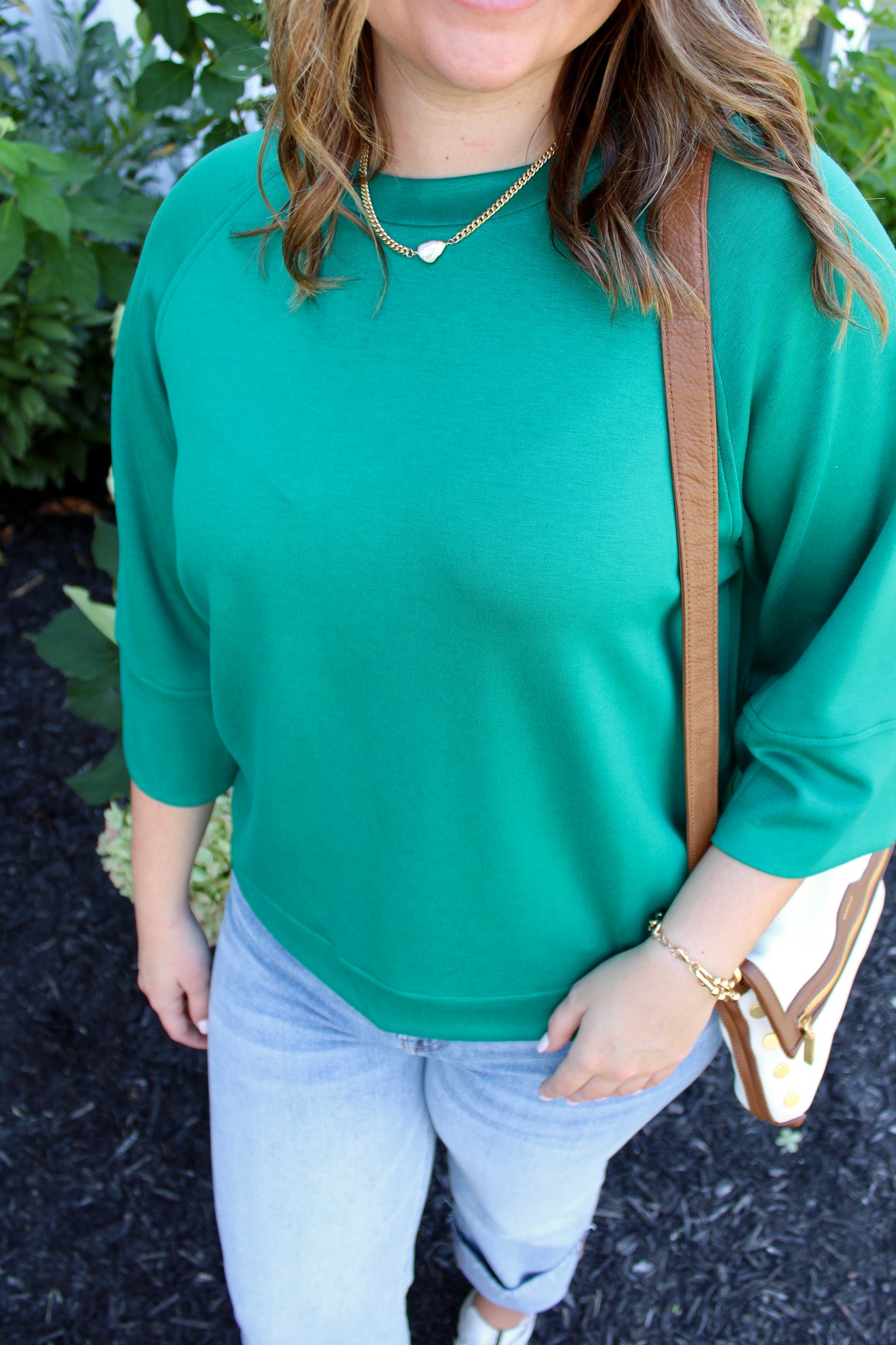 Classic Simplicity Teal Lagoon Top