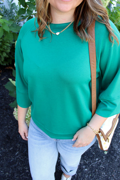 Classic Simplicity Teal Lagoon Top