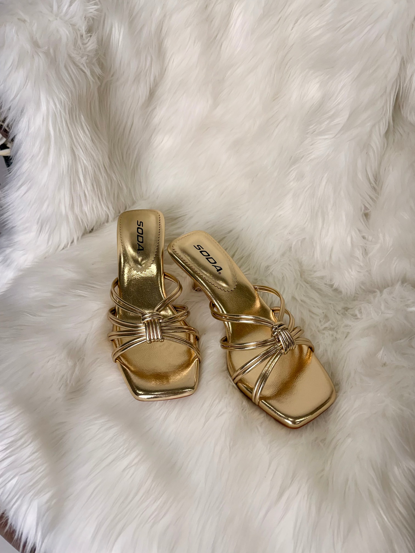 The Bakery Gold Heels