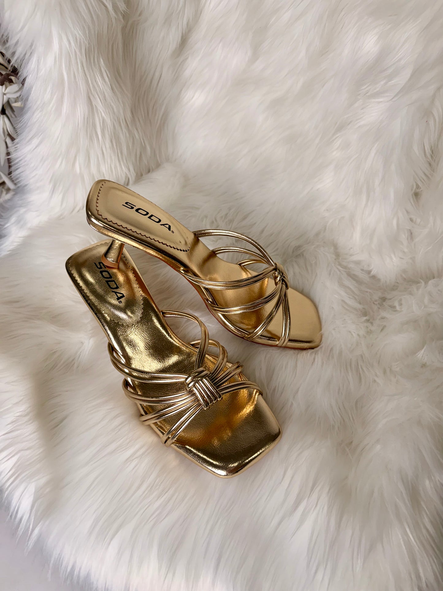 The Bakery Gold Heels