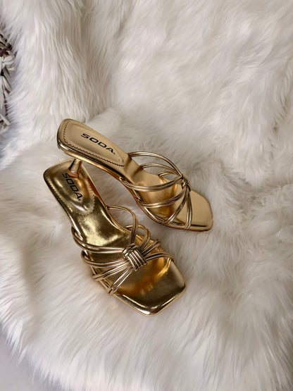 The Bakery Gold Heels