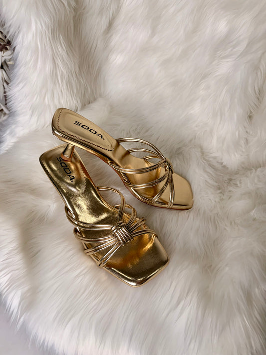 The Bakery Gold Heels