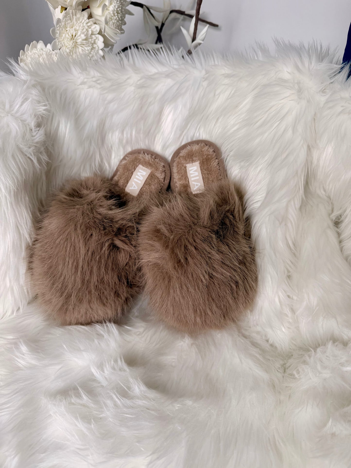 The Cupcake Tan Slipper