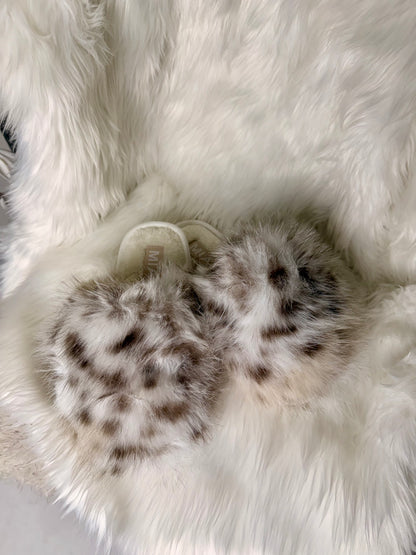 The Cupcake Snow Leopard Slipper