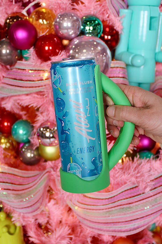 Slim Kelly Green Can Holder