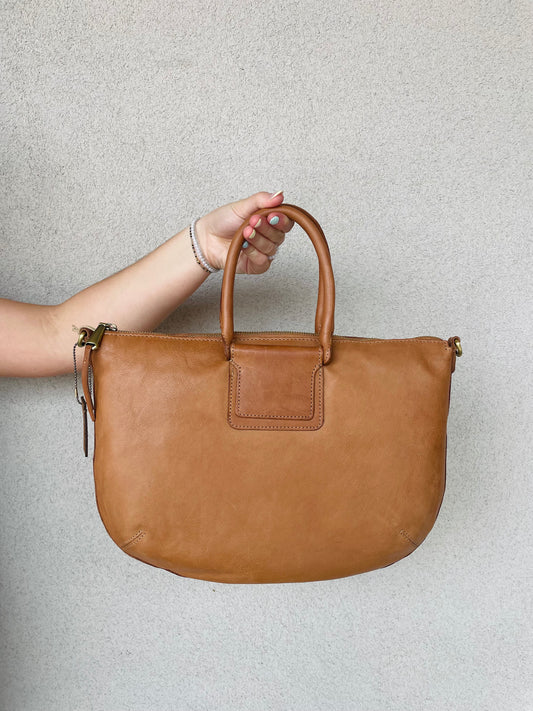 Sheila Large Harvest Wheat Satchel Handbag