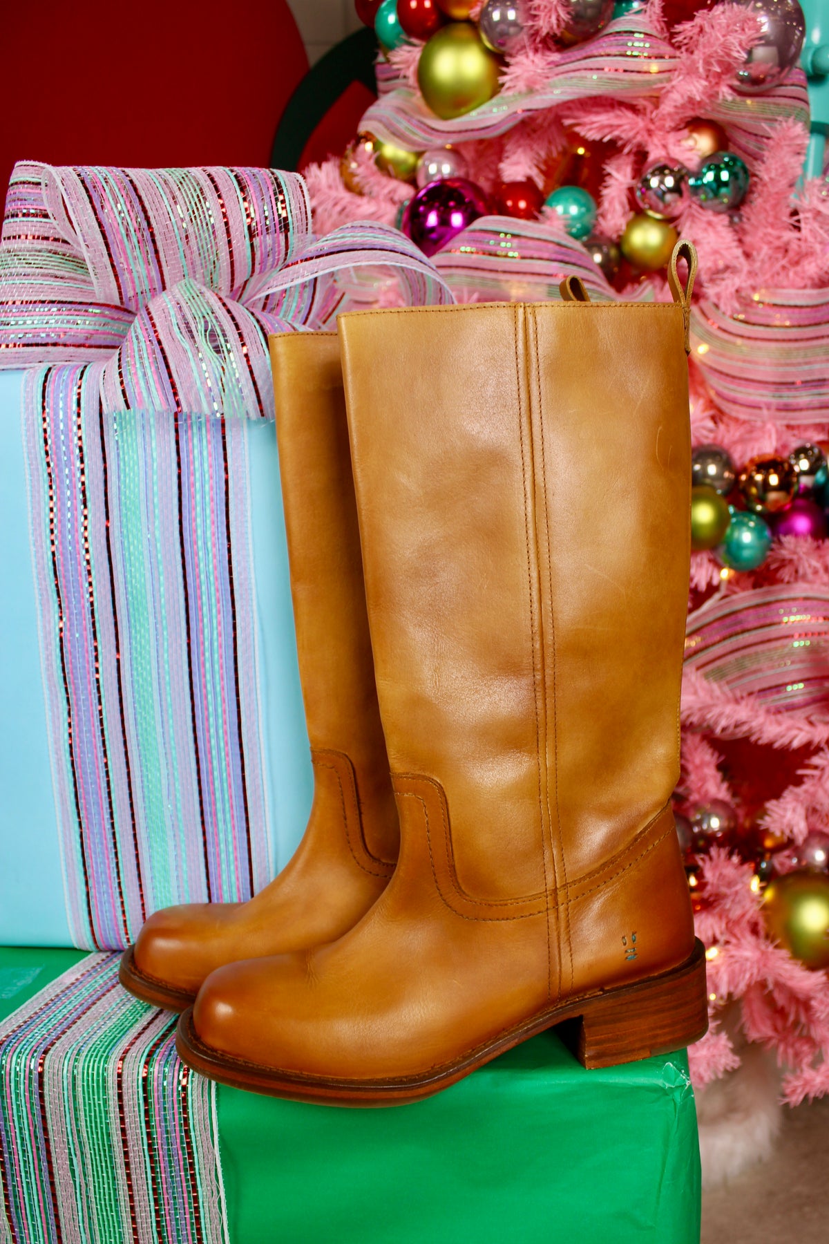 Froe Banana Tan Distressed Boot