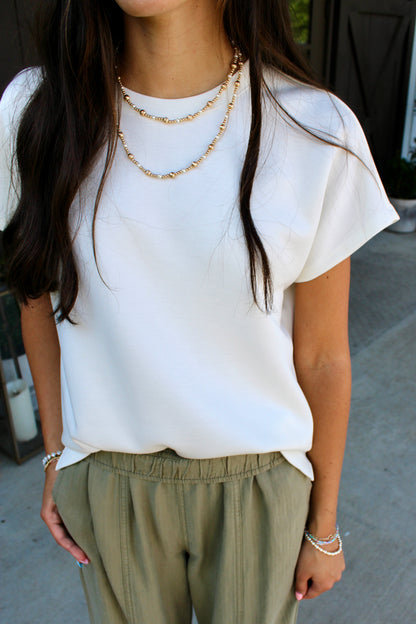 Gabriella White Top