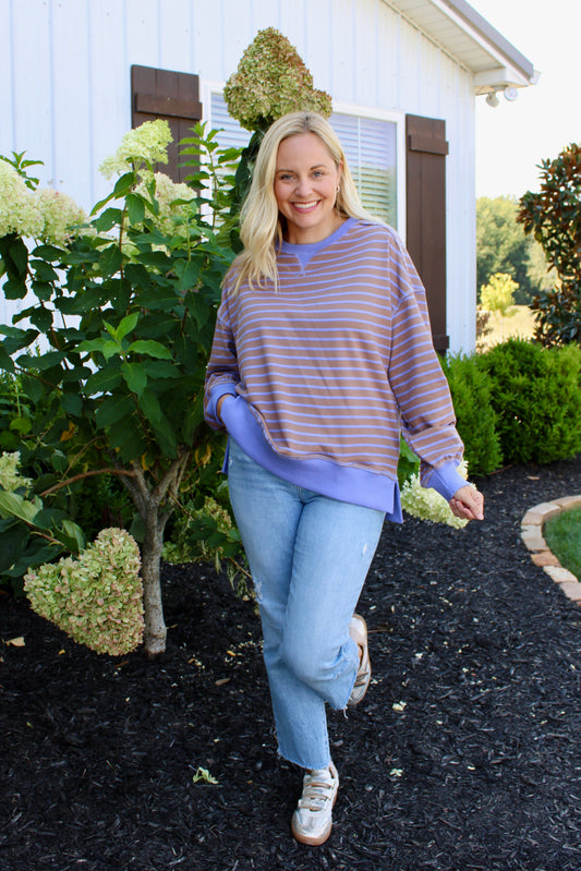 Never Looked Back Lavender Top